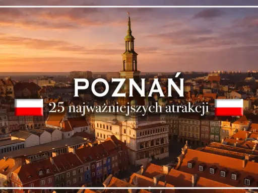 Poznań: 25 najpiękniejszych atrakcji na weekend. Widok na Stare Miasto o zachodzie słońca.